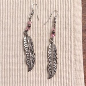 Feather Earrings *Free With Purchase*